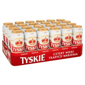 Tyskie Case 24 x 500ml Cans