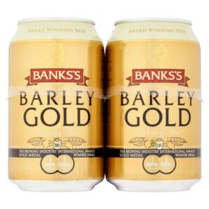Banks's Barley Gold 4 Cans x 330ml