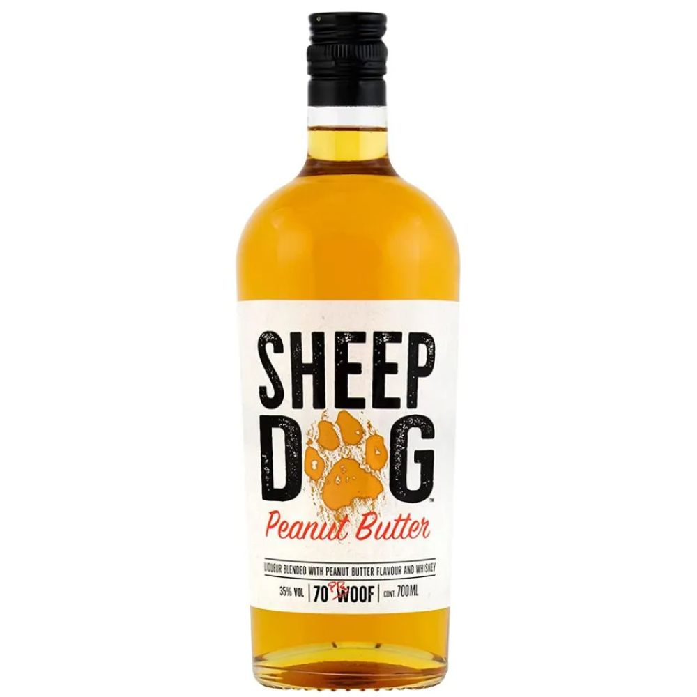 Sheep Dog Peanut Butter Whiskey Liqueur 70cl Sheep Dog Peanut Butter Whiskey Liqueur 70cl
